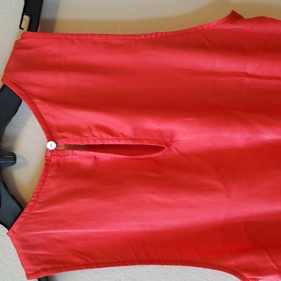 Zara Basic Slwwveless Ruffle Top - Picture 3 of 8